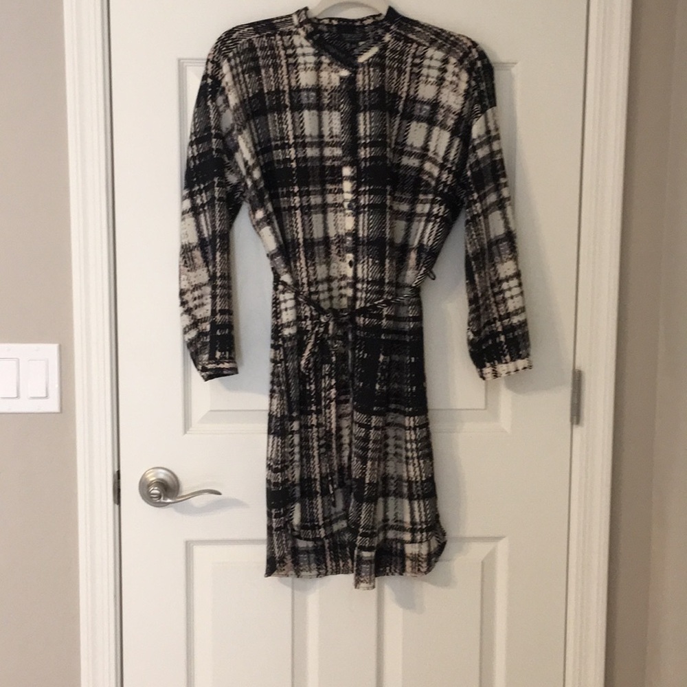 TopShop button front dress Sz 6